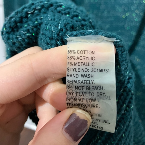 💘 2 for $20 💘 Cable knit sparkle sweater - Picture 4 of 4